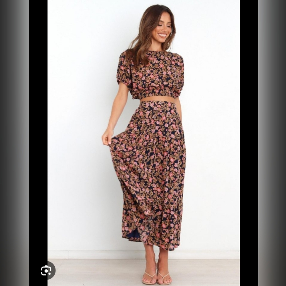 Top & Skirt Matching Set